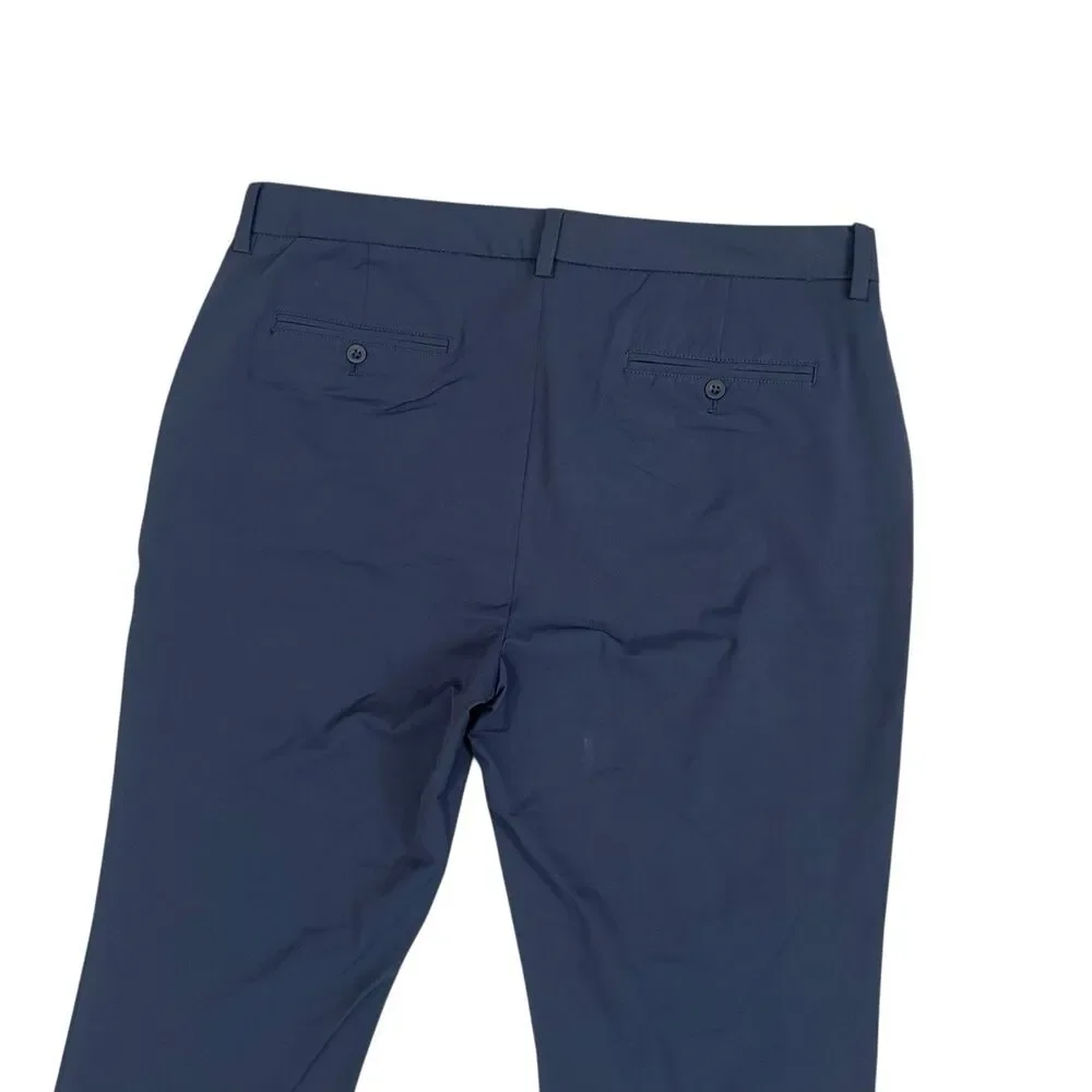 Vineyard Vines On-The-Go Pants Mens 38x32 Blue Stretch Casual Lightweight OTG - Picture 9 of 10